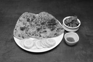 Gobhi Aloo & Paratha Combo