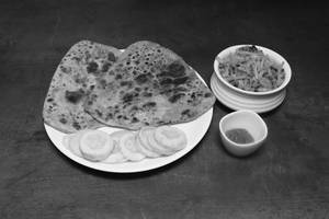 Aloo Bhujiya & Paratha Combo