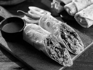 Chilly Soya Chap Wrap