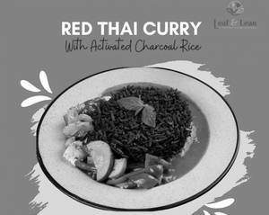 Thai Curry And Steamed Rice