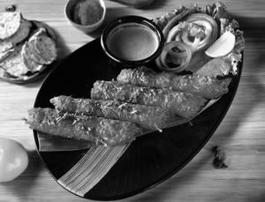 Hazratganj Butter Seekh Kabab