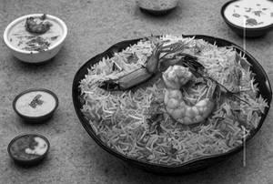 Prawns Mughlai Biryani