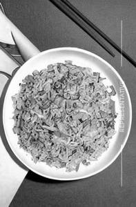 Mushroom fried rice