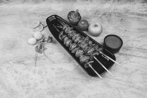 Grilled Mushroom Tikka