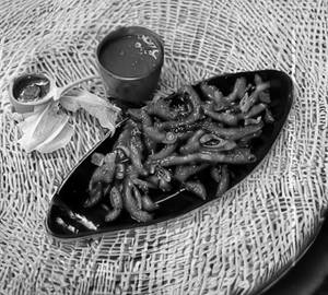 Crispy chilli babycorn
