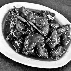 Pork In Oyster Sauce gravy