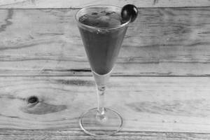 Pink lady mocktail