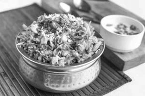 Paneer kaju biryani