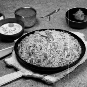 Naga pork fried rice
