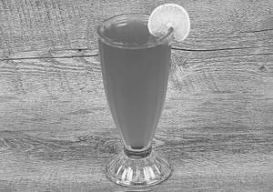 Blue lagoon mocktail