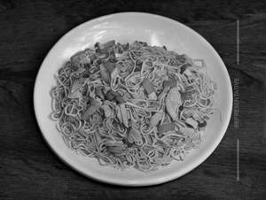 Chicken noodles