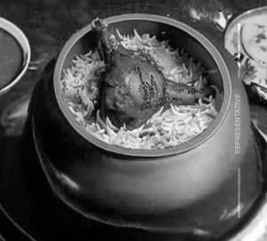 Chicken Handi biryani