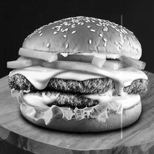 Egg Chicken Cheese Burger