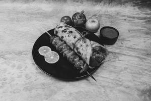 Grilled Mushroom Roll