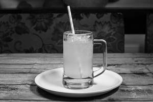 Salted fresh lime soda