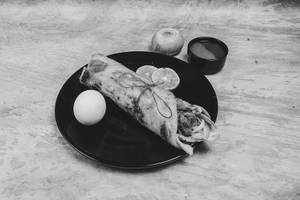 Single Egg Chicken Kathi Roll