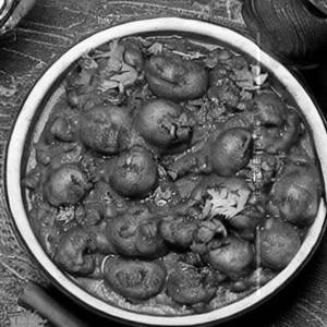 Mushroom matar masala