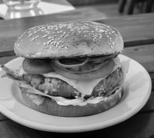 Aloo tikki burger