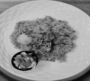 Chicken Polao (3 Pc Chicken Aloo & Dim)