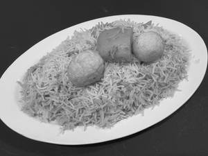 Egg biryani