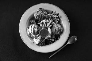 Chocolate Brownie Sundae