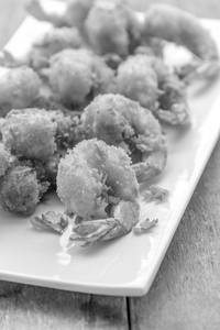 Golden Fried Prawns
