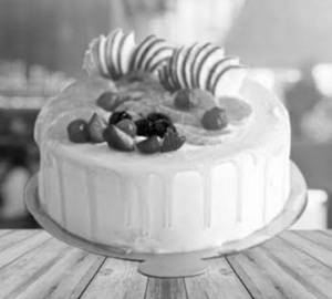 Fresh Fruits Cake [1 Pound]