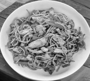 Double Egg Chicken Noodles