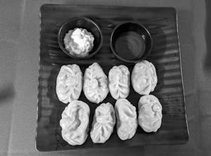 Veg cheese momos