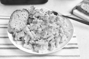 Cheese Garlic Bread+pasta