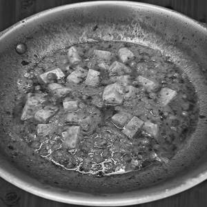 Dry matar paneer