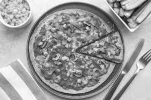Chicken salami pizza     