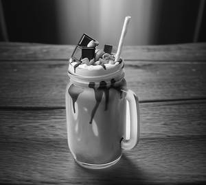 Walnut Brownie Milkshake