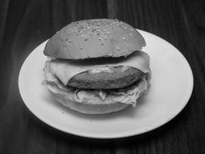 Chicken cheese burger
