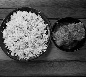 Chicken Kosha With Fried Rice