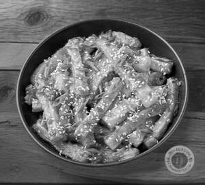 Honey chilli potato
