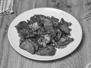 Pork chilli dry
