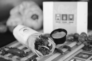 Chicken Bhuna Roll (9inch)