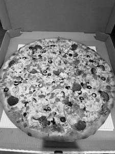 Mixed veg pizza