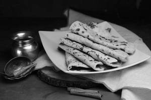 Missi roti [amul butter]