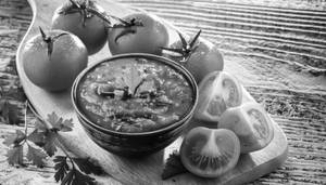 Tamatar Dhaniya Chutney