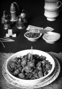 Paneer manchurian dry