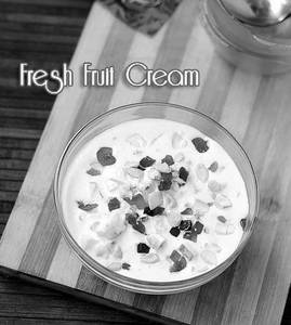 Fresh Fruit Cream