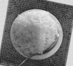 Steamed rice