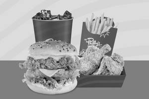 Chicken Fillet Tower Burger Combo