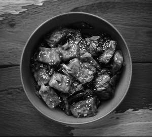 Paneer chilli   [dry]