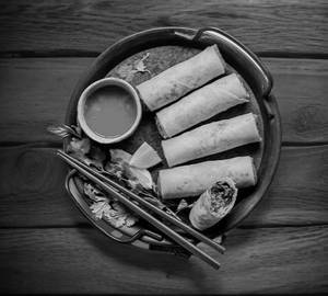 Paneer spring roll       
