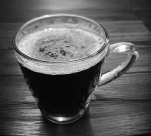 Classic Plain Hot Black Coffee