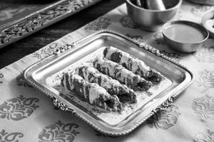 Mutton Dahi Seekh Kebab Roll