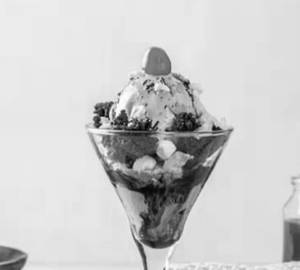 Coffee Crumb brownie  Sundae 350 Ml
